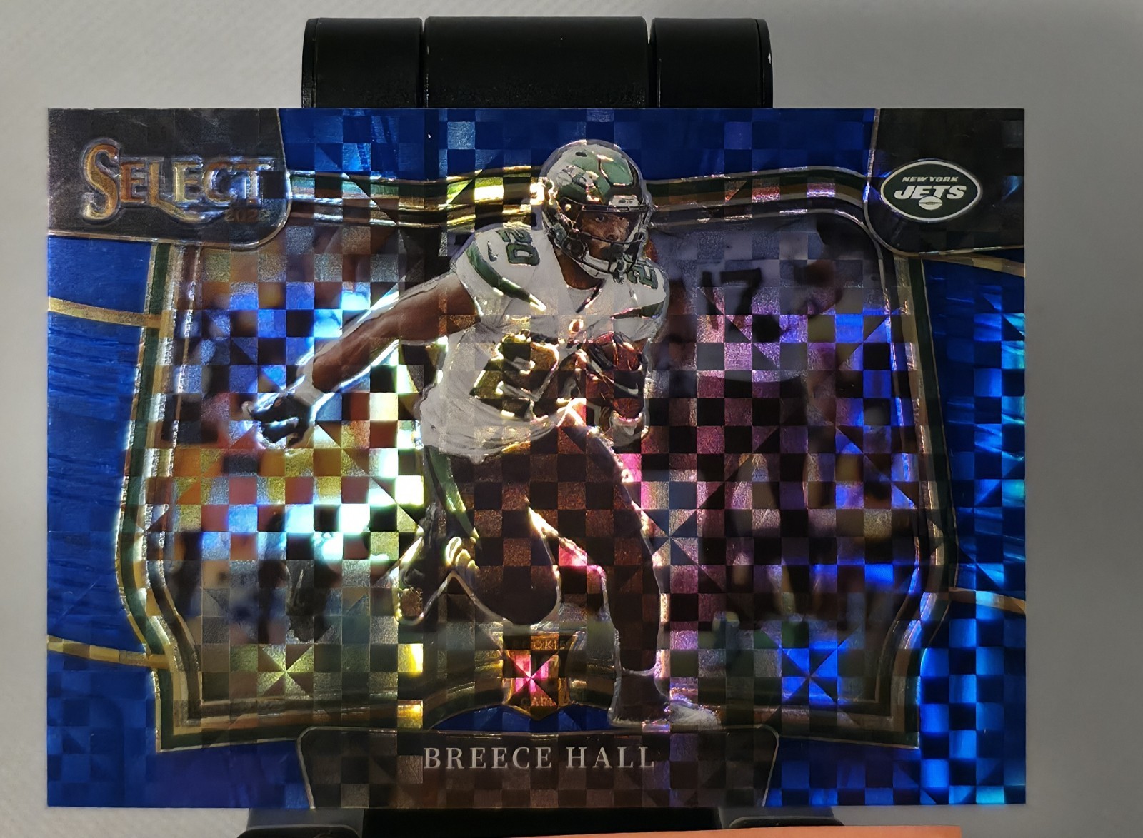 2022 Panini Select Field Level Blue Prizm /49 Breece Hall #414 Rookie RC