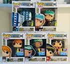 Funko Pop! One Piece (Lot of 5) Super Manila Con & MEFCC Funko Pops w/ Protector