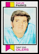 Dave Parks, 1973 Topps, #179, Houston Oilers,