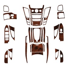 Cadillac CTS Birds Eye Marrón Madera Grano Completo Interior Actualización Kit Adhesivo 08-13