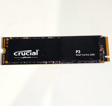 Crucial P3 500GB M.2 2280 NVMe PCIe 3.0 Internal SSD Laptop/PC CT500P3SSD8