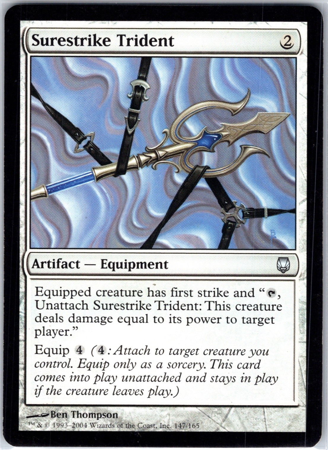 Surestrike Trident 147 U Darksteel Magic the Gathering MTG LP