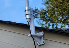 Dual Band UHF/VHF Base Station Antenna Mount printed  In Black