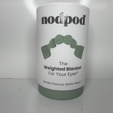 NODPOD - Weighted Blanket For Your Eyes Sleep Mask Sage Green NIB