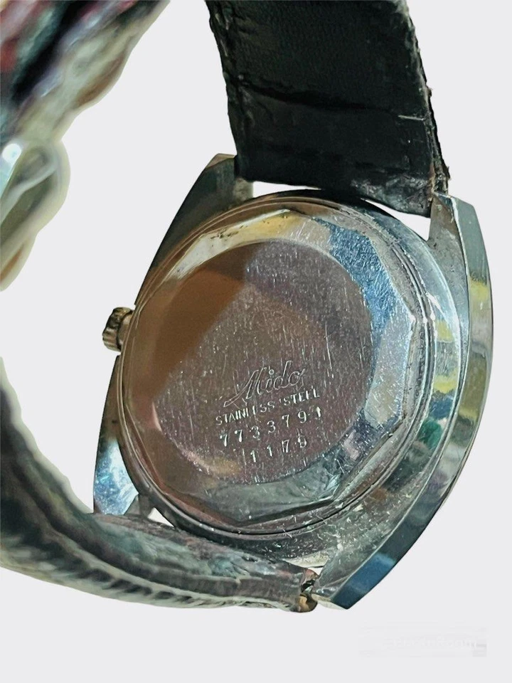 RELOJ MIDO COMMANDER DATODAY VINTAGE AÑOS 70’-80’S CRONÓMETRO HECHO EN SUIZA Foto 2 de 4