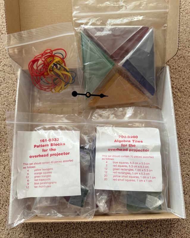 Prentice Hall Mathematics Overhead Manipulatives Kits