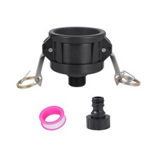 IBC Tote Adapter 2 inch Cam Lock to 3/4 inch Garden Water Hose Fitting