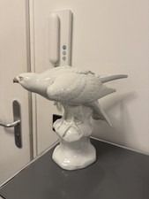 Frauenreuth Kunstabteilung Porzellan Figur Falke Adler Vogel M.Hermann Fritz 