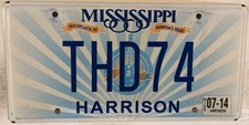 Vanity THD 74 1974 license plate Tony Tom Tina Taylor Theo Travis Tracy Tim Ted