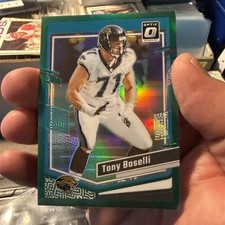 Tony Boselli 2023 Donruss Optic Green #3/5 Jacksonville Jaguars Hof