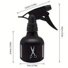 Spray Bottle Small 250ml Barber Hairdresser Plant Water Spray Bottle Neck Duster