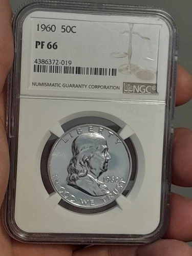 1960 Proof Franklin Half Dollar PR66 NGC