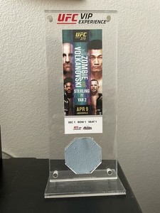 UFC 273 Event Canvas Acrylic VIP Volkanovski Yan Chimaev vs Burns Dern Zombie