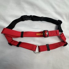 Dog Harness Training/Walking Medium/Large 1" Red SENSE-ation  No-Pull