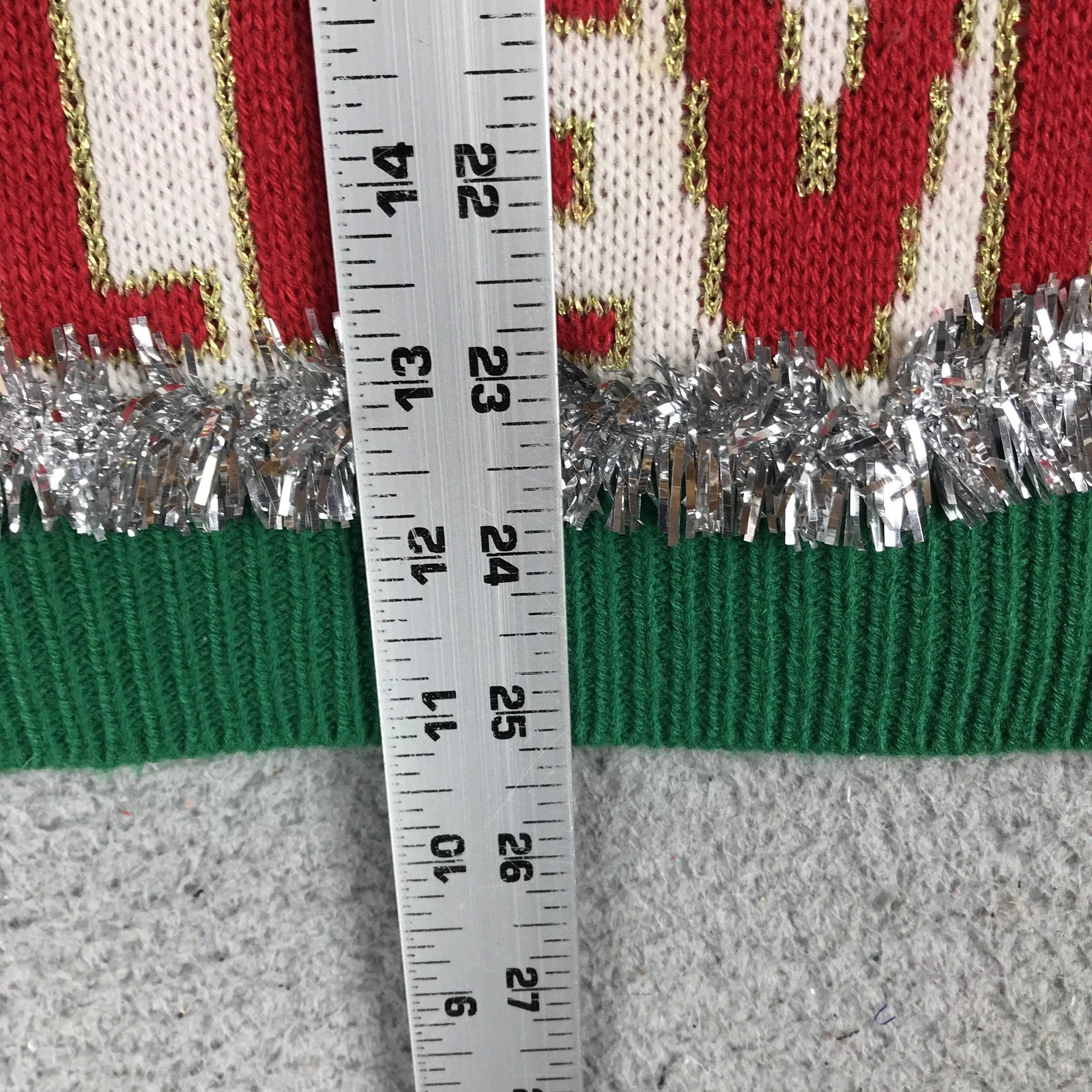 No Boundaries Sweater Womens Medium Christmas Unicorn Santa Ugly Holiday Pullove