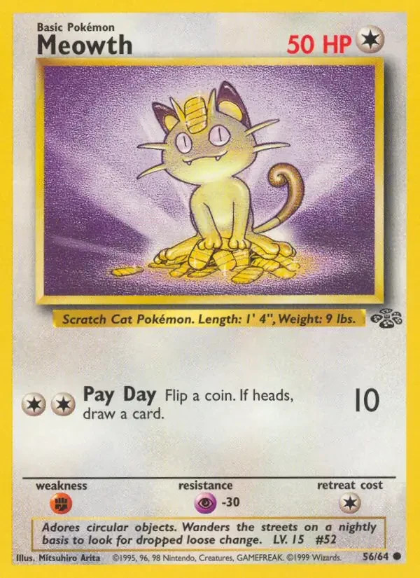 Pokémon Jungle Unlimited - Choose Your Card 1999 - LP/NM Wizards of The Coast