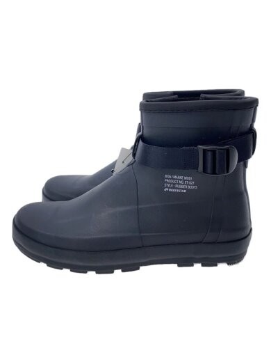 Moon Star 25Cm Black Dark Gray Rubber Boots ET027 GXU85
