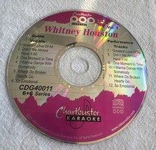 Chartbuster Pop Karaoke: Whitney Houston Vol. 1, CDG40011, FAST SHIPPING
