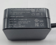 45W Watts USB-C Type-C Adapter Laptop Charger for Lenovo HP Dell Acer Chromebook