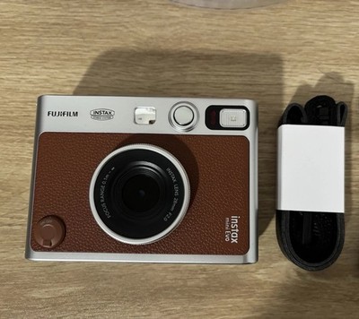 Fujifilm Instax Mini Evo Hybrid Instant Camera Brown (Brand New) W