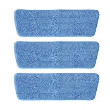 3 Pack Microfiber Mop Pads, Mop Replacement Pads Refills Floor Spray Mop Pads...