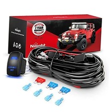 Barra de luz LED Nilight. arn s de cableado, Arn s de cableado 16AWG - 2 cables