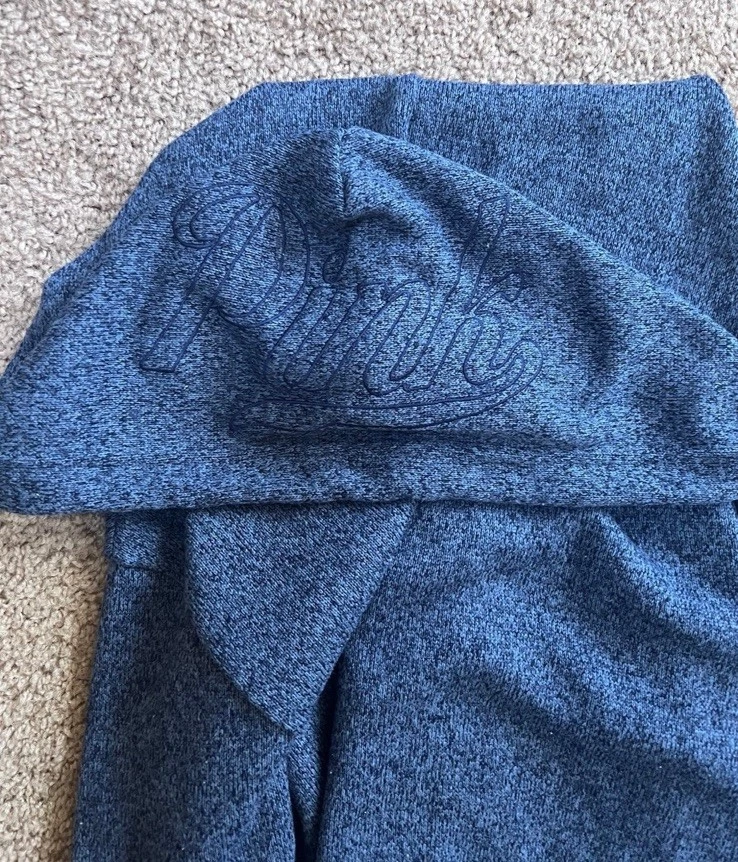 UNDERCOVER Felpa con cappuccio ROSA Victoria’s Secret blu vita stretta