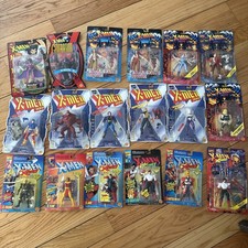 Vintage 90  s Marvel ToyBiz Lot of 18 X-Men w/ Variants NEW SEALED