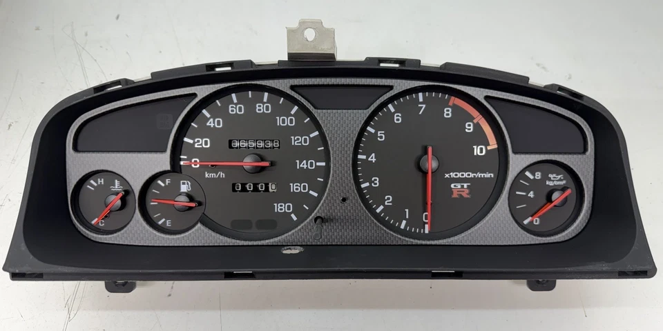 Nissan GT-R Skyline R33 BCNR33 Gauge Cluster Speedometer OEM 65k Miles - image 2 of 4