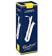  Used Vandoren baritone saxophone reed traditional blue box 2-1/2 wgteh8f