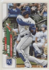 2020 Topps Holiday WalMart Mega Box Jorge Soler #HW161 0wp8
