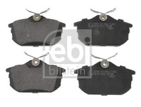 Bremsbelagsatz Scheibenbremse Hinten Febi Bilstein 16207 FÜR Mitsubishi Proton