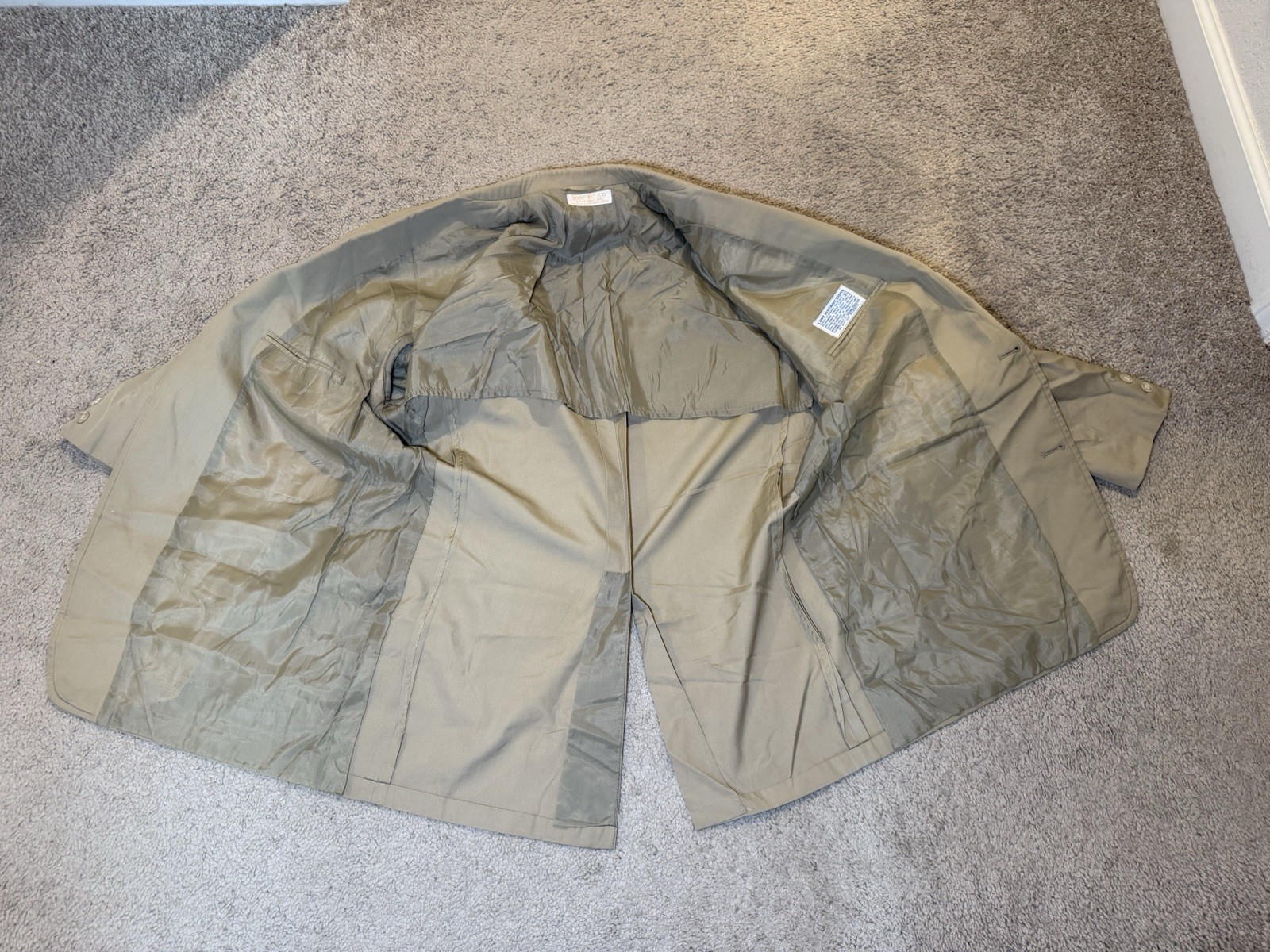 Vintage Brooks Brothers Jacket Men 44R Brown Blazer Wool Sport Coat Made USA 80s thumbnail 15