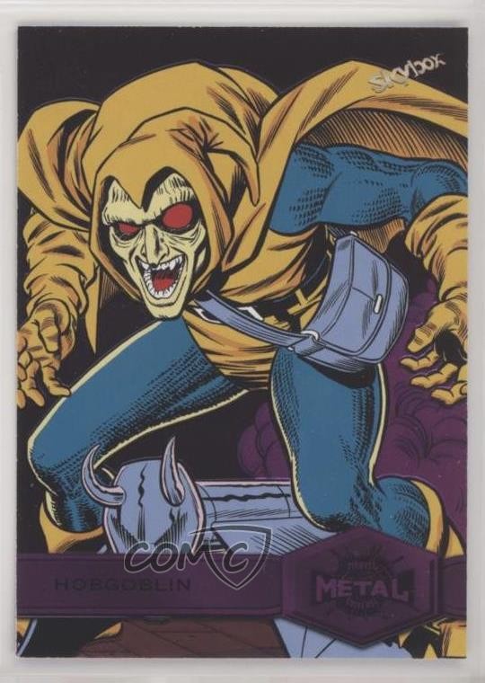 2022 Marvel Metal Universe Spider-Man Pink Light FX 61/75 Hobgoblin #132 0f1g