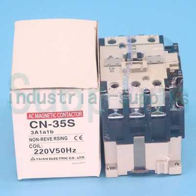 NEW 1PC For TECO CN-35S 220V Contactor Free Shipping