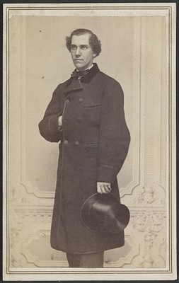 Photo:[Unidentified man with hat]