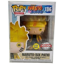 Funko Pop Naruto Shippuden Six Path #186 Figura Vinilo Animación Edición Especial Resplandor