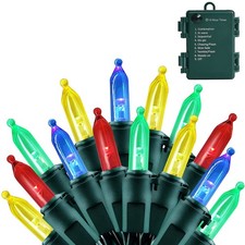 Christmas Lights - Battery Operated String Lights 50 LED String Lights Mini L...