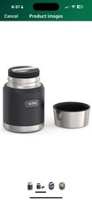Thermos 16 oz. Icon Vacuum Insulated Stainless Steel Food Jar w/ Spoon