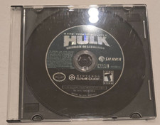 The Incredible Hulk Ultimate Destruction Nintendo GameCube Disc Only WORKING