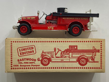 ERTL Diecast 1926 Seagrave Pumper Fire Truck Bank LE Eastwood Vol Fire Dept 6