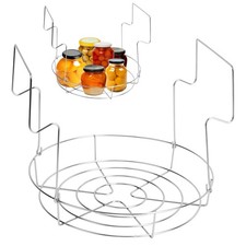 Canning Rack, Water Bath Canner Rack, Stainless Steel Canning Jar Lifter with...