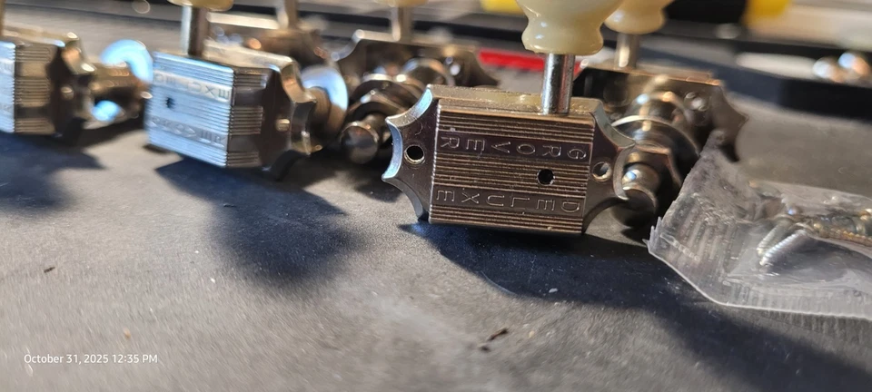 Grover 135N 复古调谐机套装 - 镍 — 第 2/2 张图片