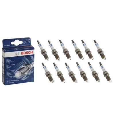 12x BOSCH Zündkerze Zündkerzen 0 242 236 510  FR7NPP332
