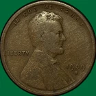 1909-S Lincoln Wheat Cent Very Good VG Coin #44078