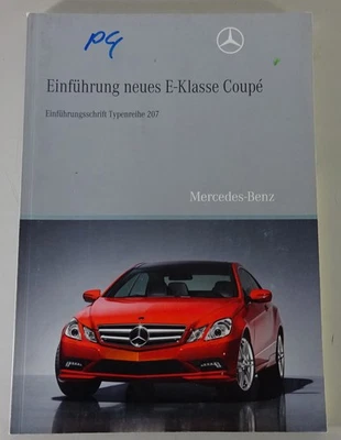 Manual De Taller Introducción Mercedes-Benz Tipo C 207 E-Klasse Coupé 01/2009 - Imagen 1 de 4