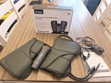 FIT KING Air Compression Leg Massager with Heat FT-017A Muscle Recovery