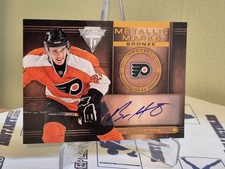 2013 Panini Titanium #MM-1 Ben Holmstrom Bronze Auto Philadelphia EX/NM *Note