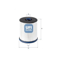 UFI Kraftstofffilter FüR Opel Insignia B Caravan Z18 2.0 Cdti 26.E2X.02