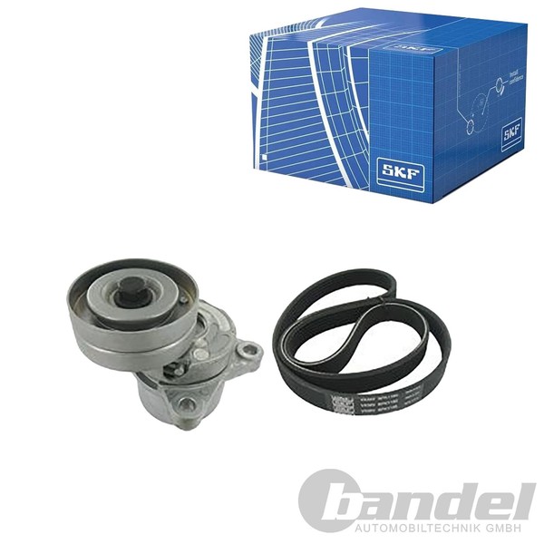 Skf KEILRIPPENRIEMEN-SATZ Passend FüR Seat Cordoba Ibiza Inca Vw Caddy Polo-image